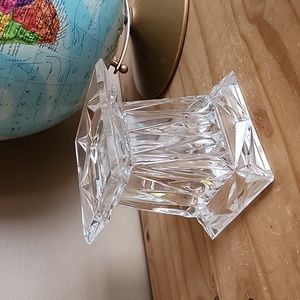 Partylite Quad Prism pedestal candle holder